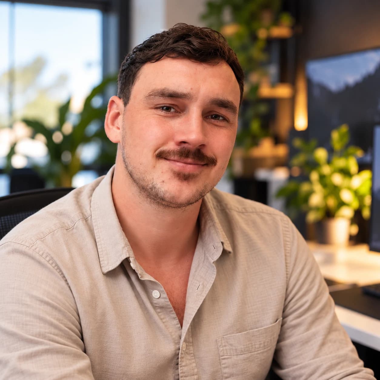 Benjamin Burns, independent support worker